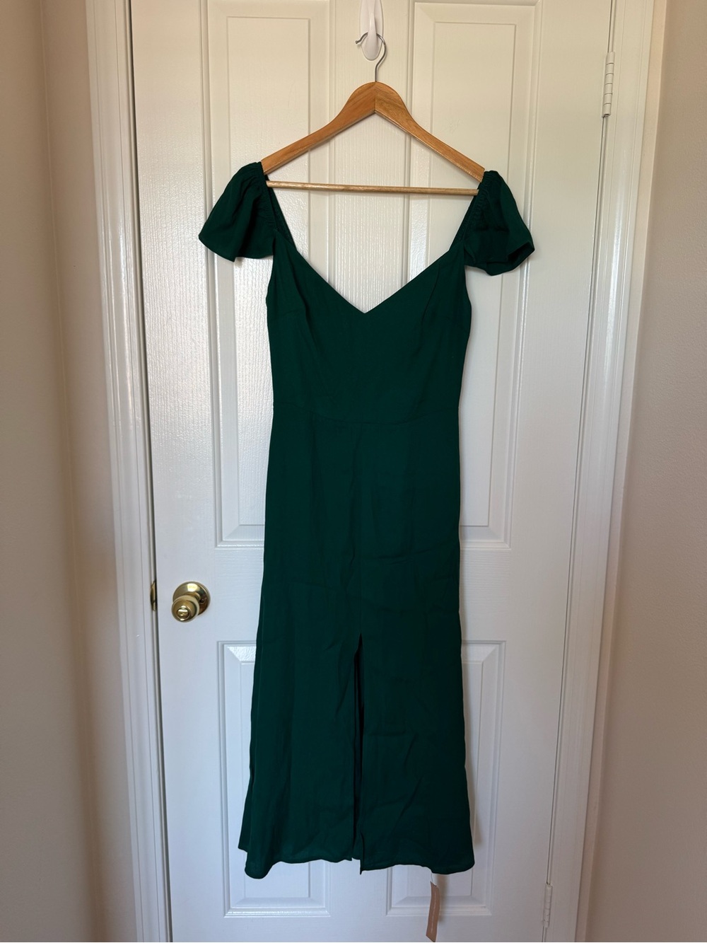 Reformation Emerald Green Dress Size 6